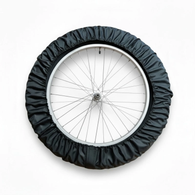 Zestaw 2 osłonek na koła roweru 16 cali (16'') – Na rzep – Jakość Premium – Polska Produkcja